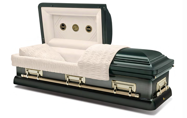Huntington Green casket
